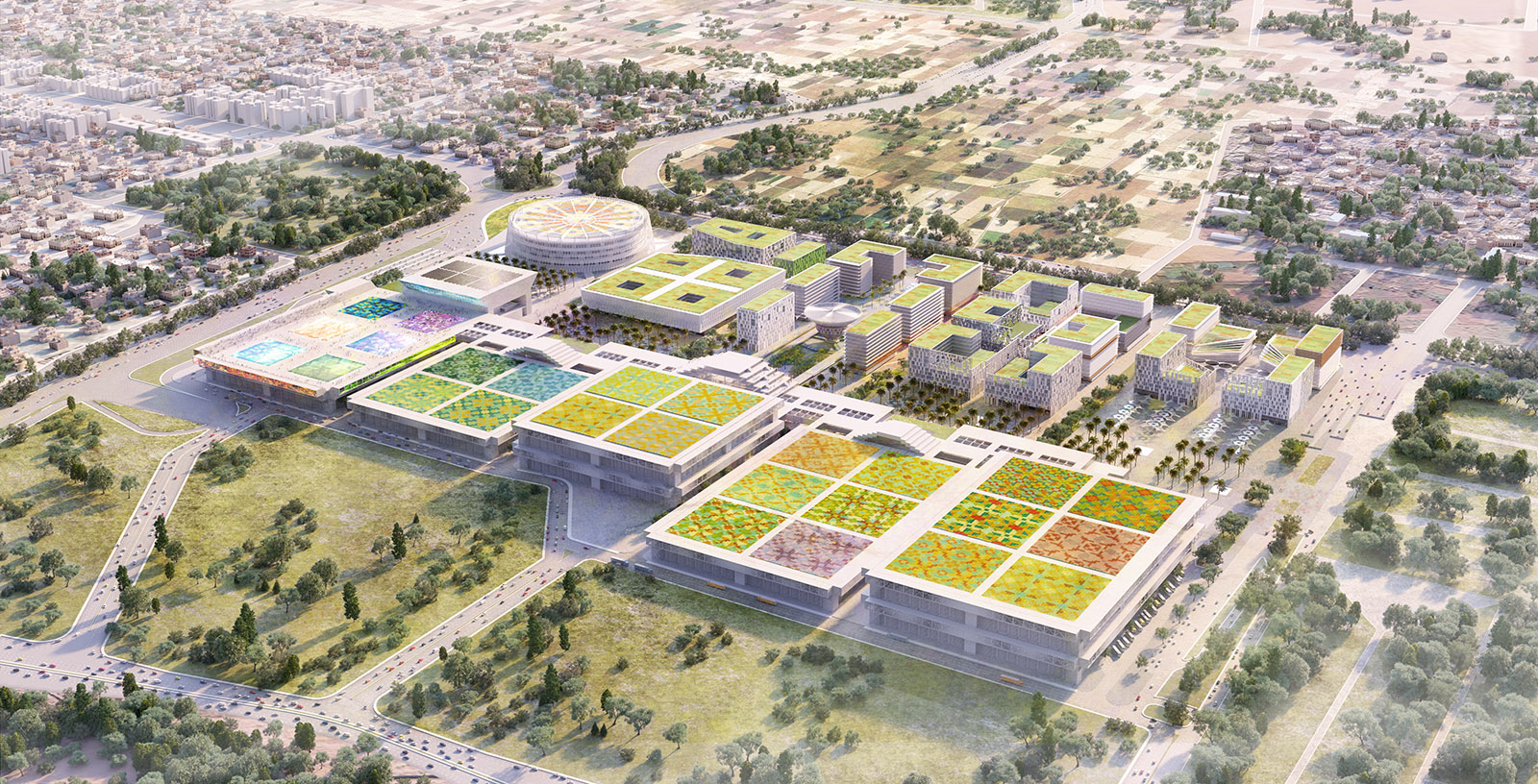 IICC Dwarka_IDOM_1_topview airport