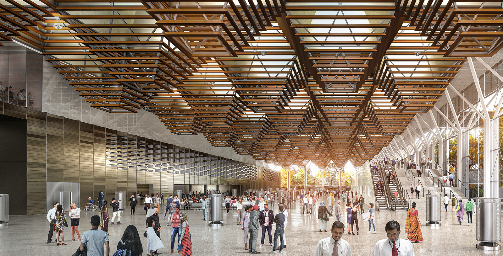 IICC Dwarka_IDOM_India_Foyer_04