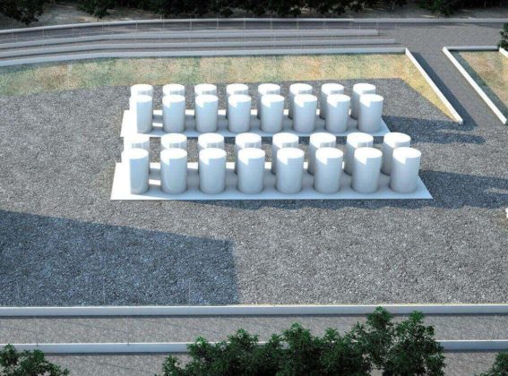 Instalación de apoyo para la Central Nuclear de Garoña
