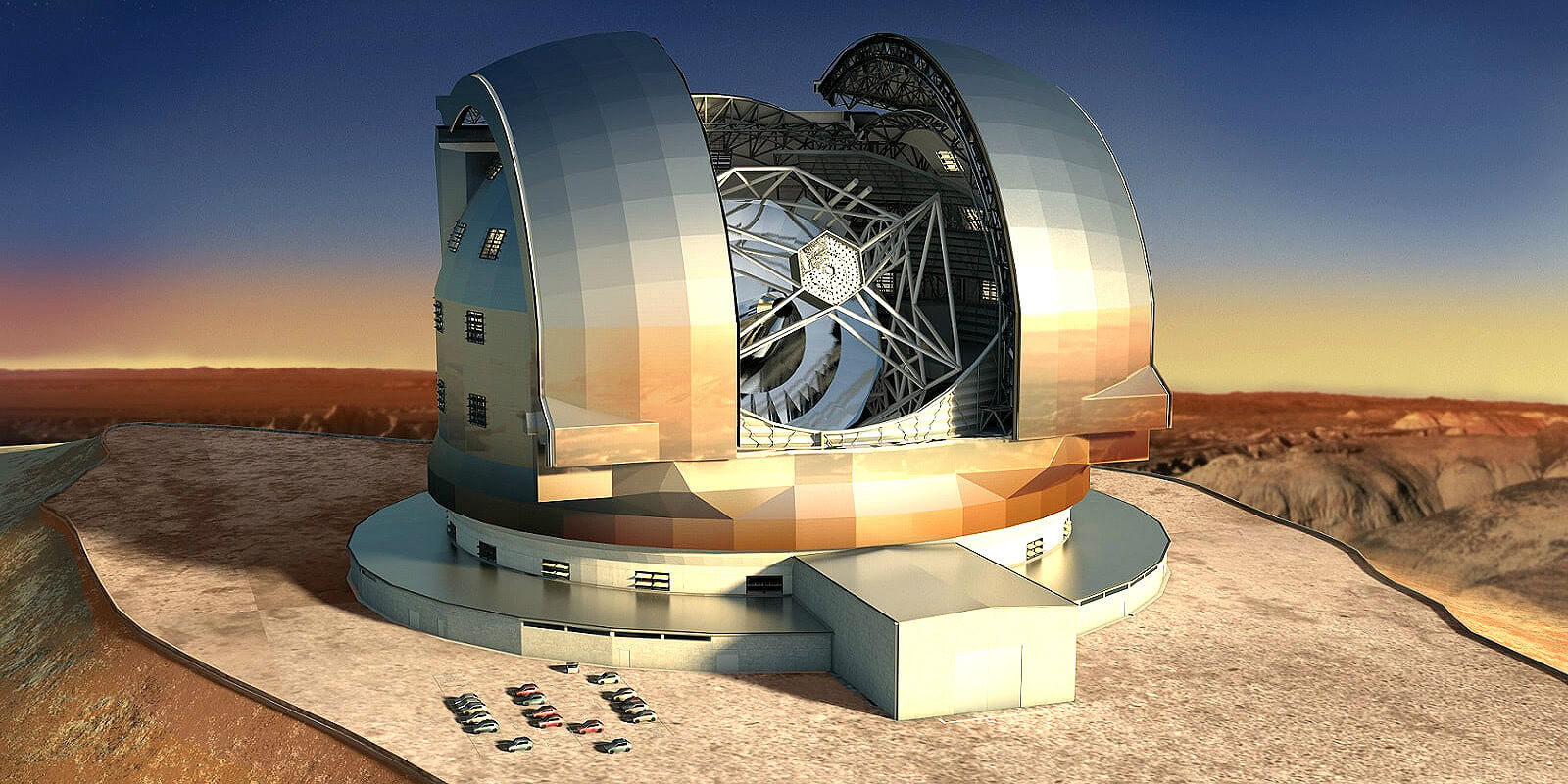 Eelt telescope clearance
