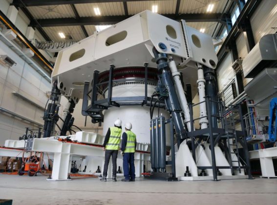 Entrega del banco de ensayos BEAT 6.1 para FRAUNHOFER IWES