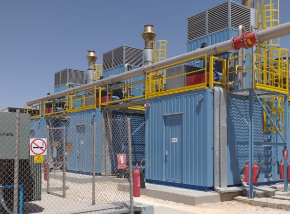 Aprovechamiento energético del biogás en el vertedero de Al-Ghabawi. Recepción de la planta