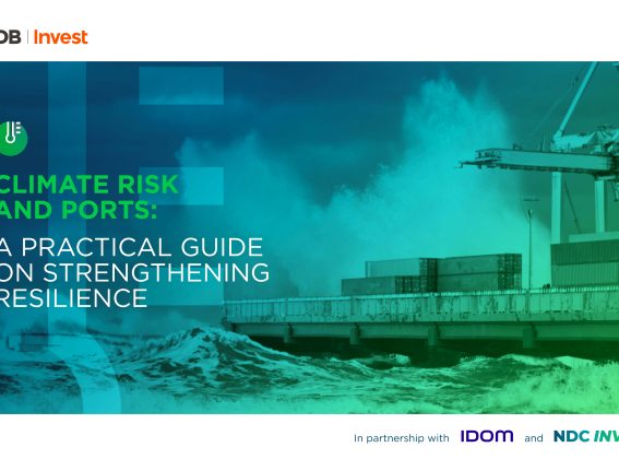 Riesgo climático y puertos: una guía práctica para fortalecer la resiliencia