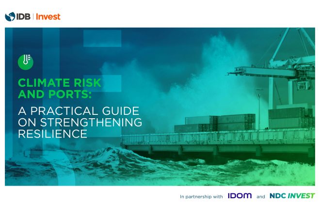 Riesgo climático y puertos: una guía práctica para fortalecer la resiliencia