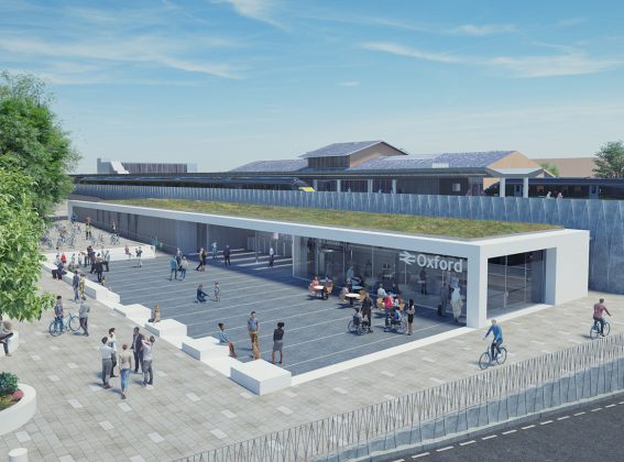 IDOM’s proposal for Oxford Train Station’s new Western entrance received Prior Approval from Oxford City Council Planning