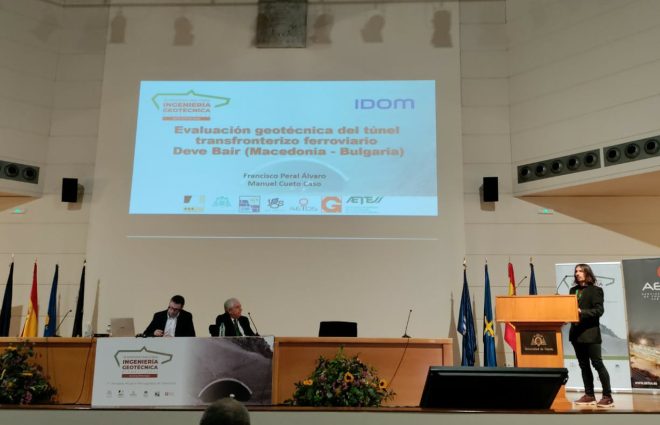 IDOM participated in the XI National Geotechnical Engineering Symposium in Mieres