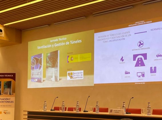 IDOM ha participado en la Jornada Técnica de Ventilación y Gestión de Túneles.