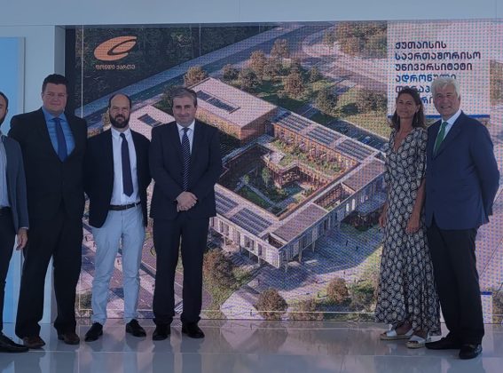 Inauguración oficial de la construcción del Centro de Protonterapia de Kutaisi, Georgia
