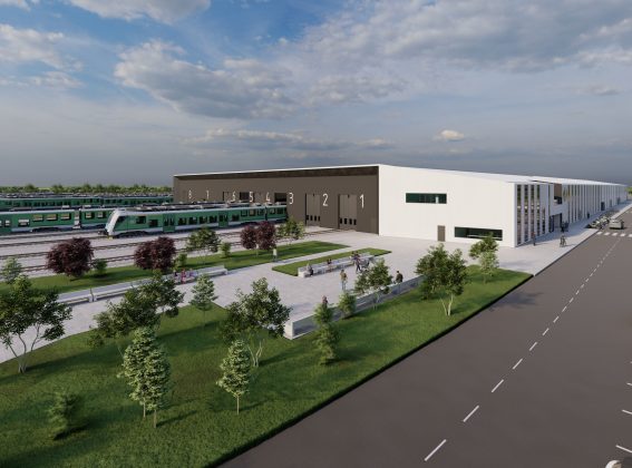 Presentada la solicitud para el DART + WEST RAILWAY en Dublín