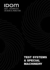 IDOM Test Systems and Special Machinery