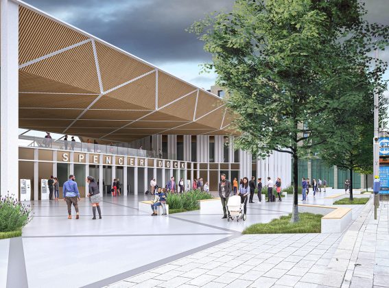 Diseñamos las estaciones de Connolly y Spencer Dock dentro del proyecto DART+ West