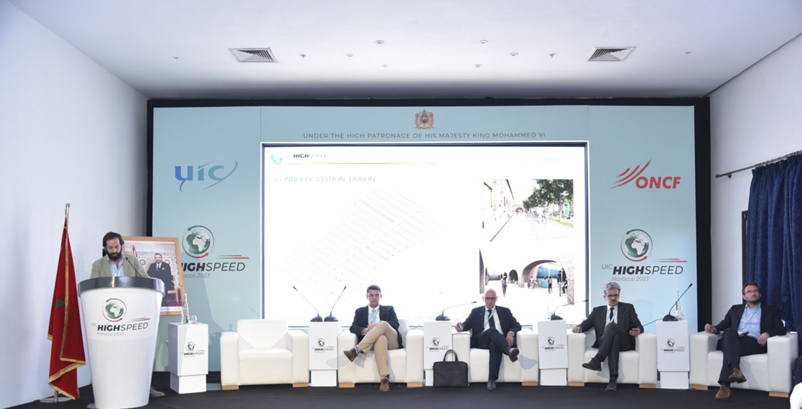 Hablando de la transformación de las estaciones en el World Congress on High–Speed Rail