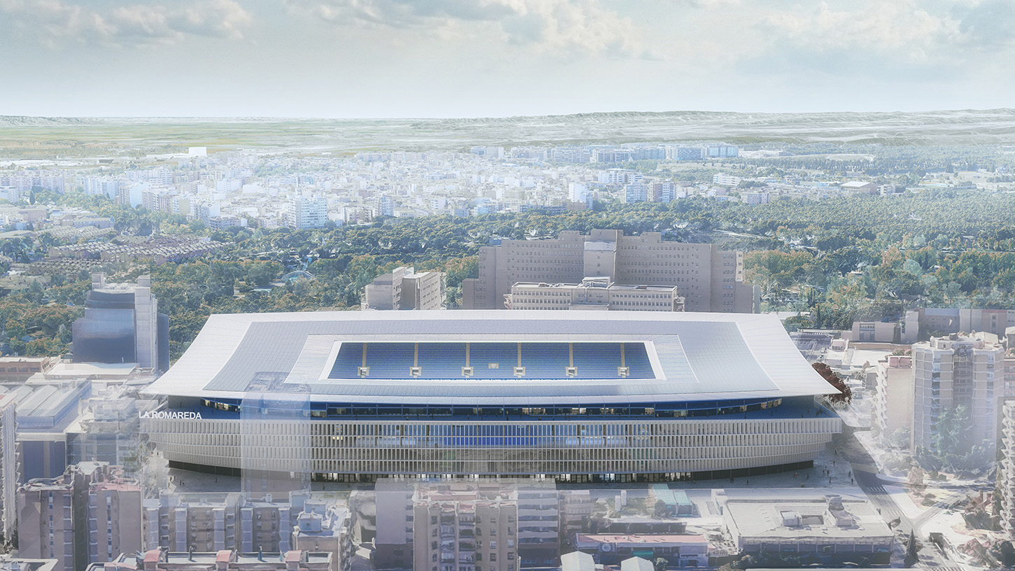 New Romareda Stadium_Aerial_1_copyright IDOM