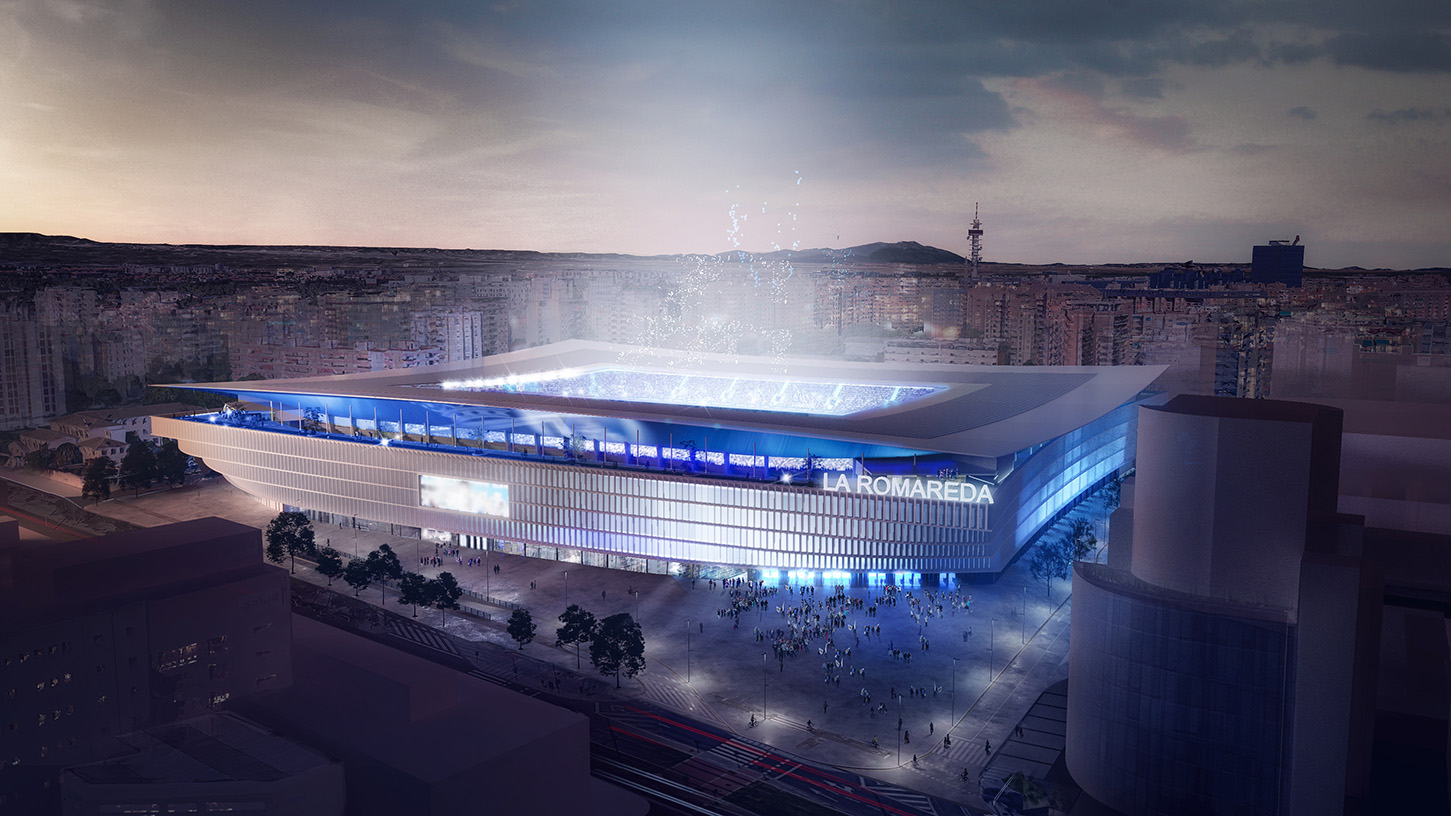 New Romareda Stadium_Aerial_2_copyright IDOM