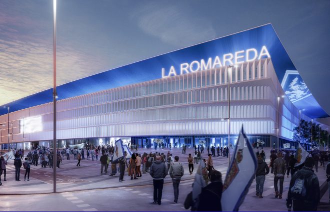 Unveiling the preliminary design of the new La Romareda stadium