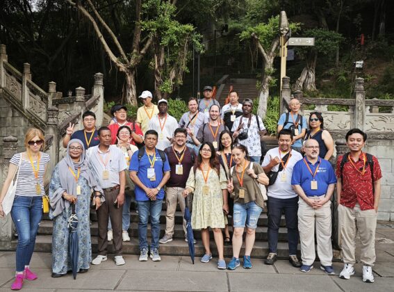 Aprendiendo sobre Ecohidrología en Chongqing, China