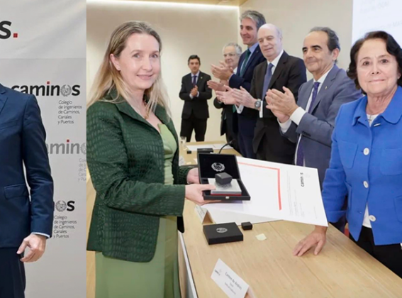 Conchi Ortega recibe la medalla al Mérito Profesional 2024