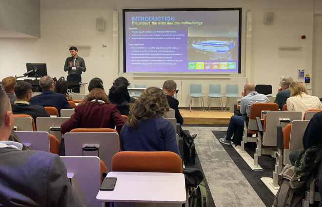 Presenting our experience in passive design strategies at the CIBSE-IBPSA Technical Symposium