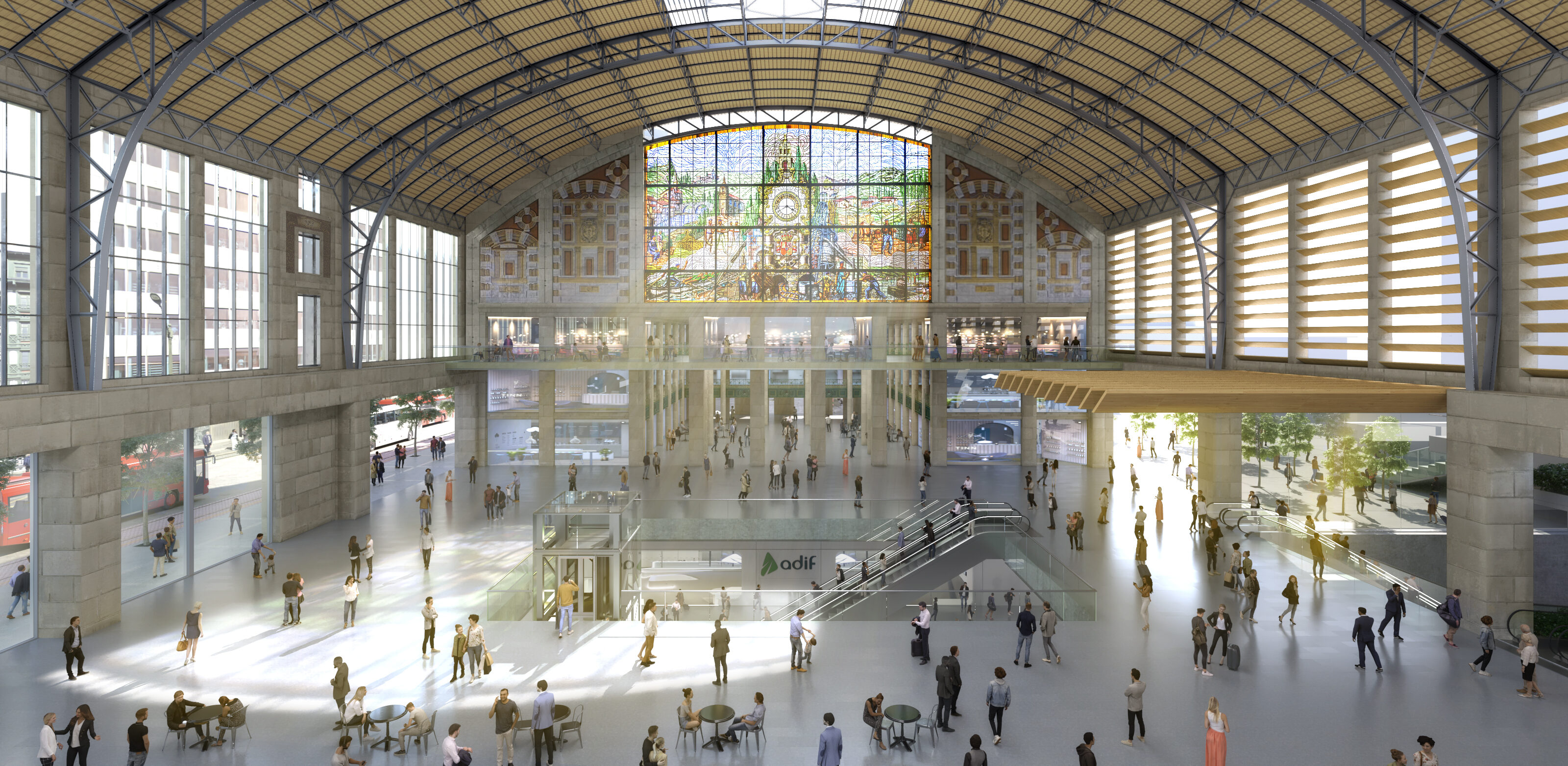 02 Infografias 3D Estacion de Abando