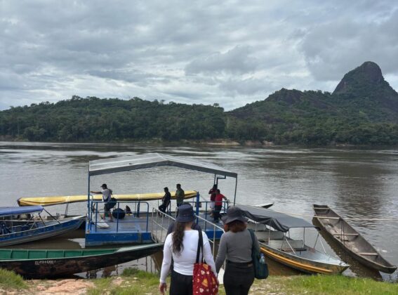 Sustainable river mobility in Guainía: strategic visit to Inírida