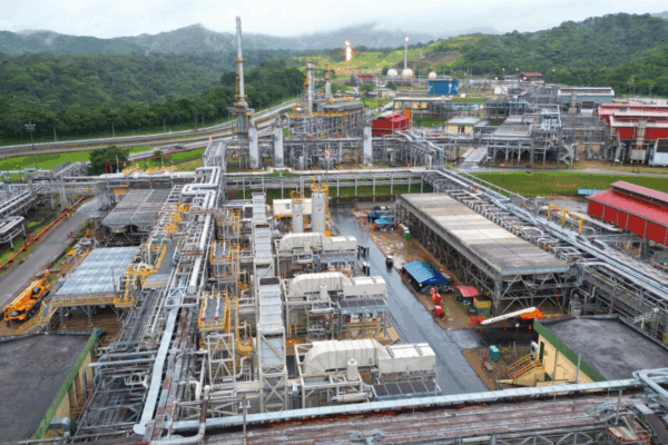 Procesamiento gas Colombia
