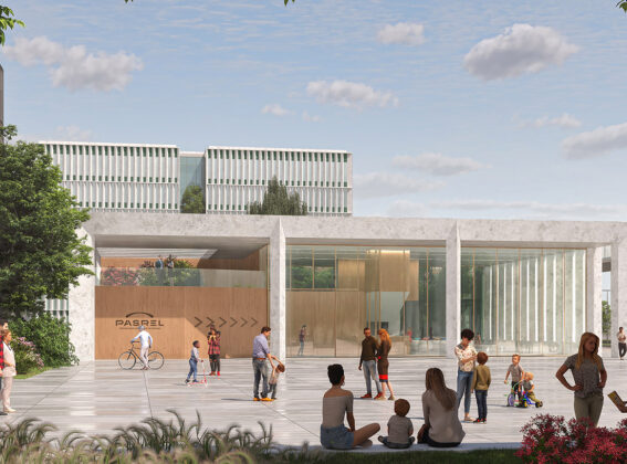 PASREL: A building linking science, education and the city in Paris-Saclay
