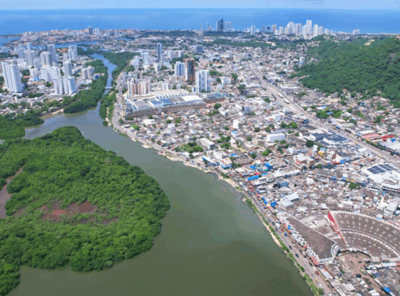 Cartagena reimagina Bazurto en su nuevo Plan Maestro