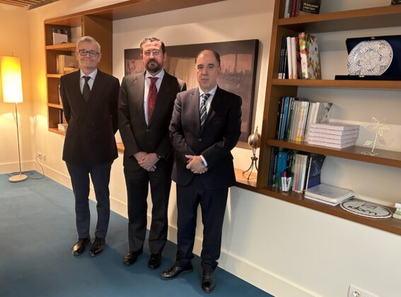 Encuentro con el director general de Casa Árabe en Madrid
