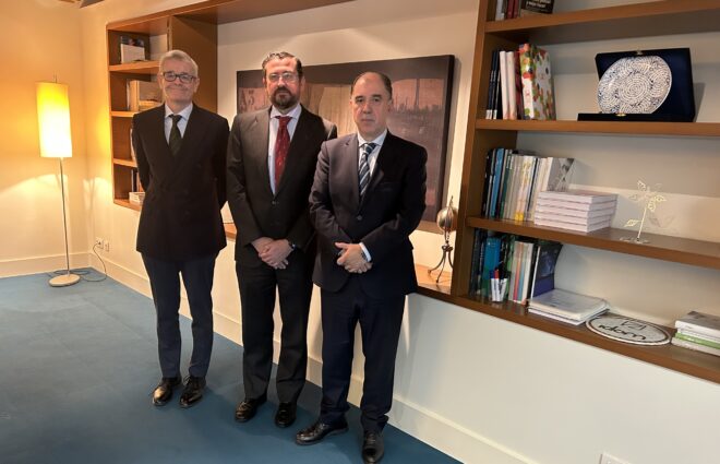 Encuentro con el director general de Casa Árabe en Madrid