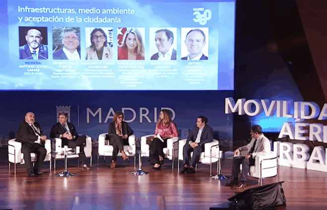 IDOM participa en el I Foro de Movilidad Aérea Urbana de Madrid