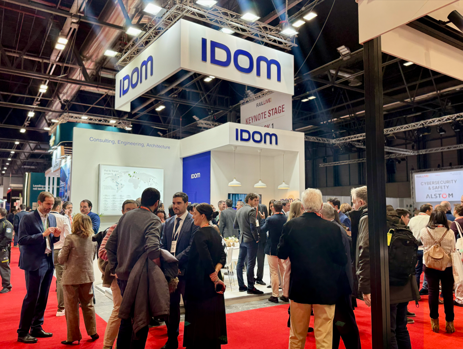 This is how IDOM participated in Rail Live 2025