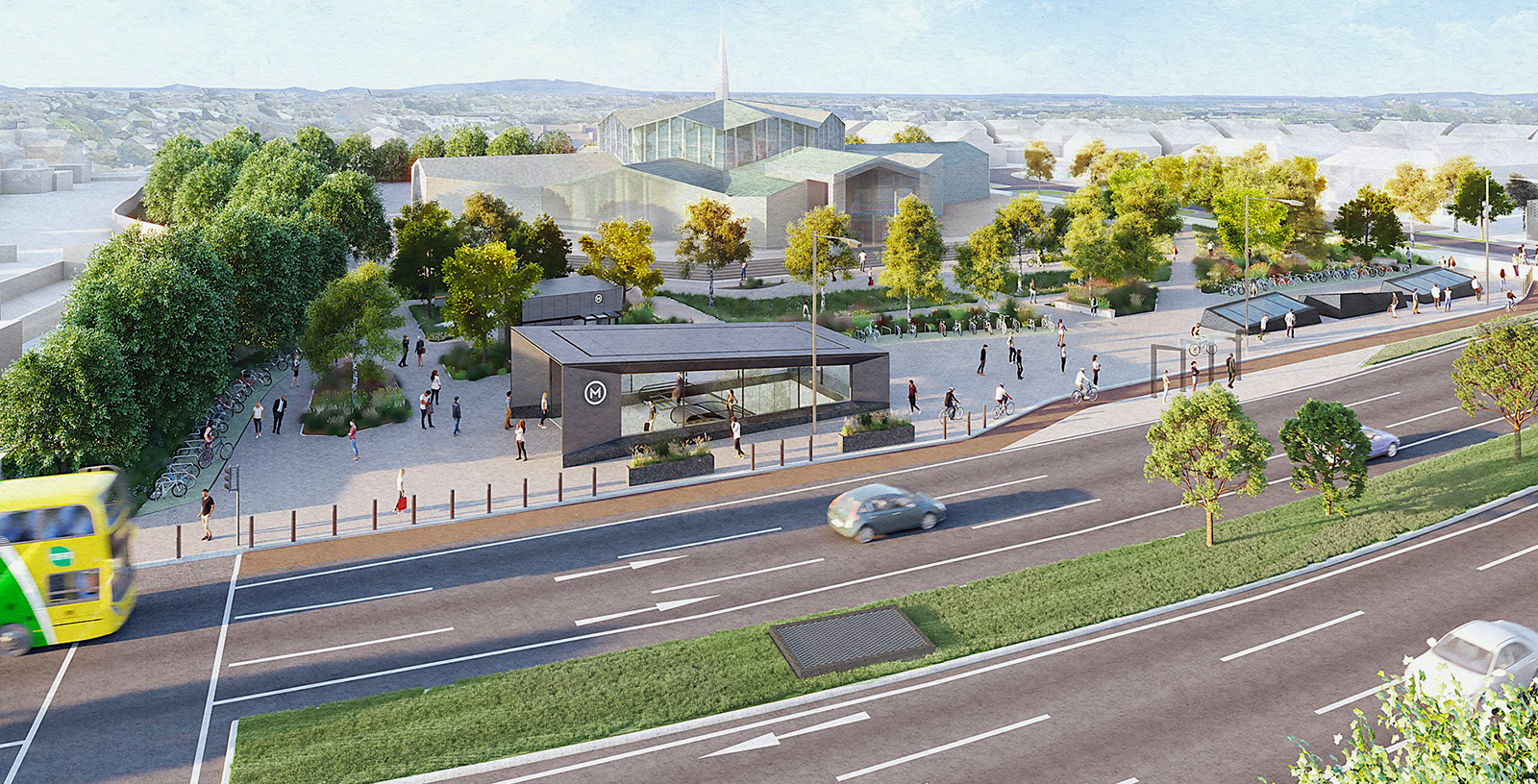 IDOM diseña Metrolink Dublin