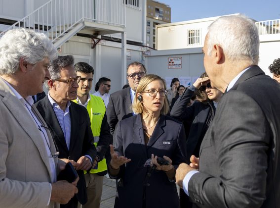 La FIFA visita La Romareda: IDOM presenta los avances del futuro estadio de Zaragoza, postulado a ser sede de la Copa Mundial 2030