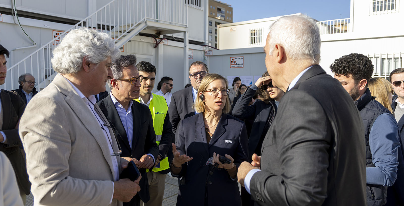La FIFA visita La Romareda: IDOM presenta los avances del futuro estadio de Zaragoza, postulado a ser sede de la Copa Mundial 2030