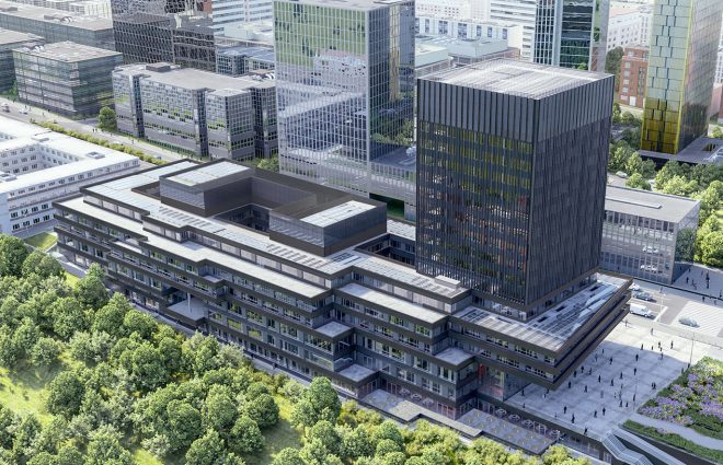 We presented the European Investment Bank’s North Kirchberg building