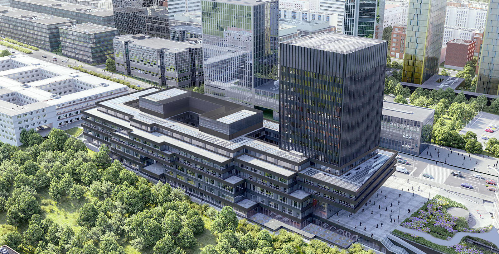We presented the European Investment Bank’s North Kirchberg building