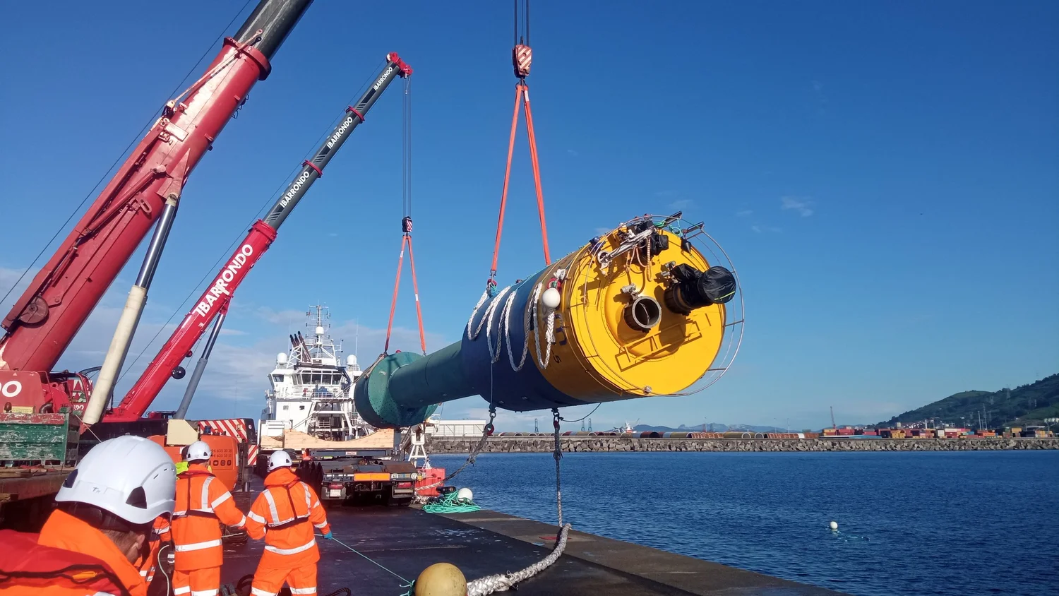 Wave energy innovation: IDOM deploys upgraded MARMOK-A-5 at BiMEP