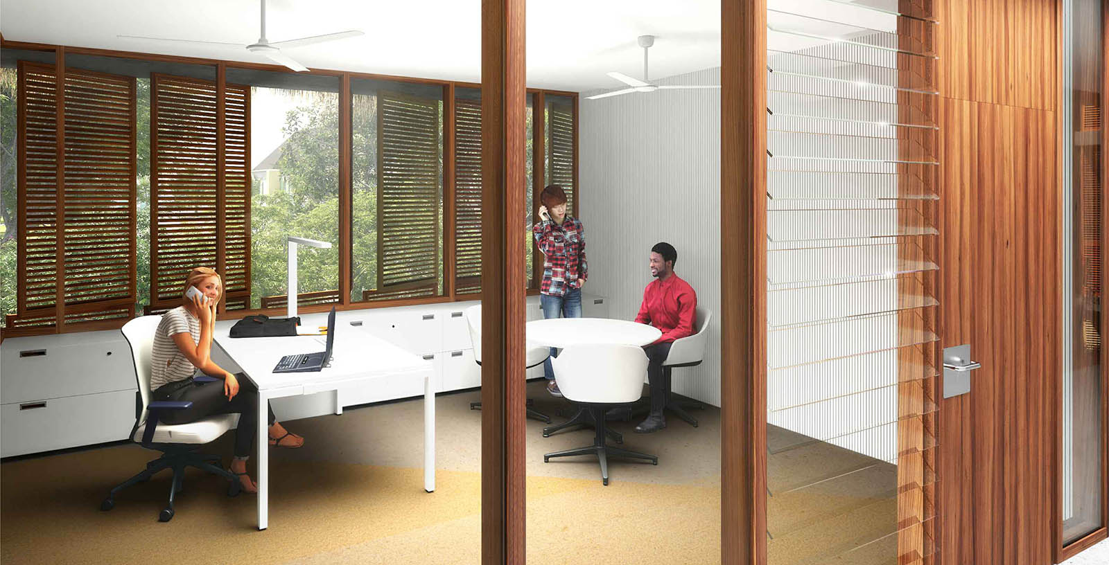8 Centro Admin Saint Pierre_Ambiente interior_IDOM