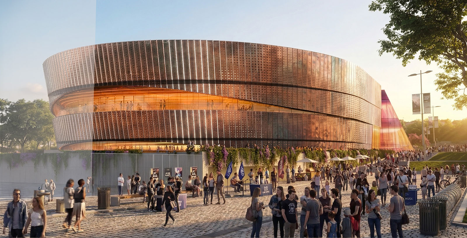 We win the international competition to design the Illunbe arena with a proposal that drives a new urban hub in San Sebastián
