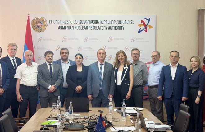 Desarrollo de capacidades y armonización normativa para el organismo regulador nuclear de Armenia