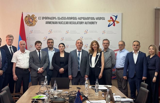 Capacity building and regulatory harmonization for Armenian nuclear regulator