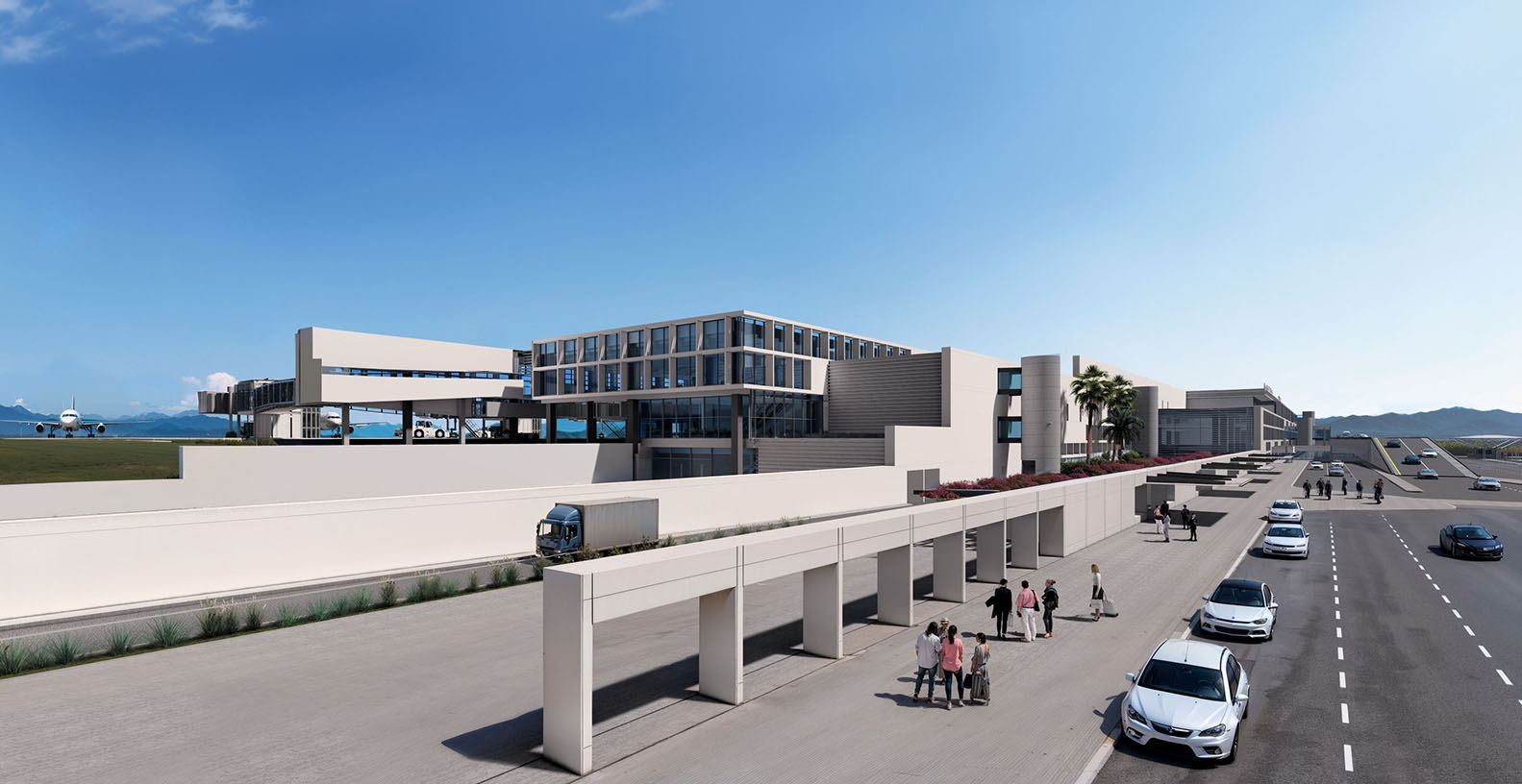 Aeropuerto Los Cabos 01_EX_03 – Fachada LT sur cercana – V02 – 009 LR
