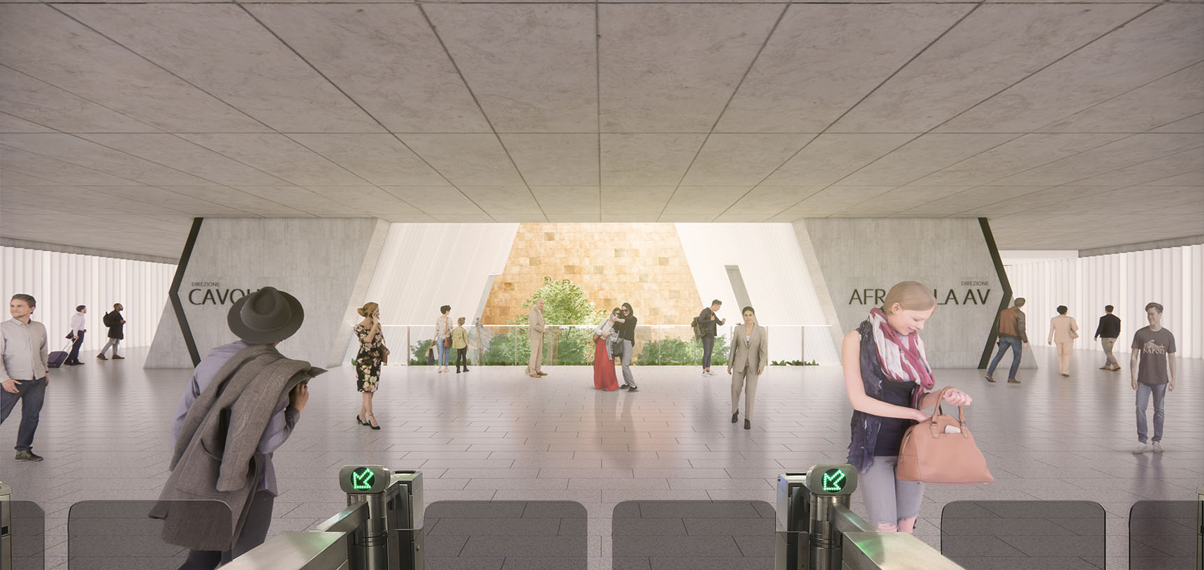 Estación Nápoles 01_Atrio_R02