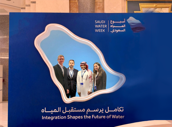 Conectando con quienes dan forma al futuro del agua en Arabia Saudí