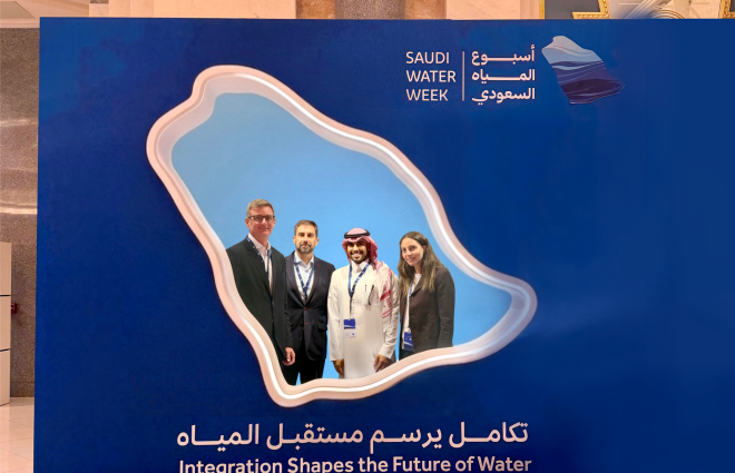 Conectando con quienes dan forma al futuro del agua en Arabia Saudí
